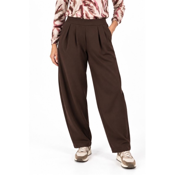 Enjoy Broek barrel 146020 Donker bruin Enjoy Broek barrel 146020 Donker bruin